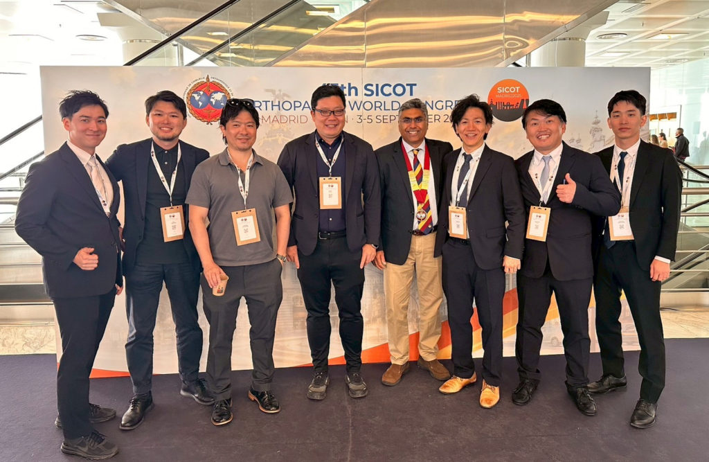 SICOT 2025 [Madrid, Spain, September 3-5, 2025] で発表を行いました