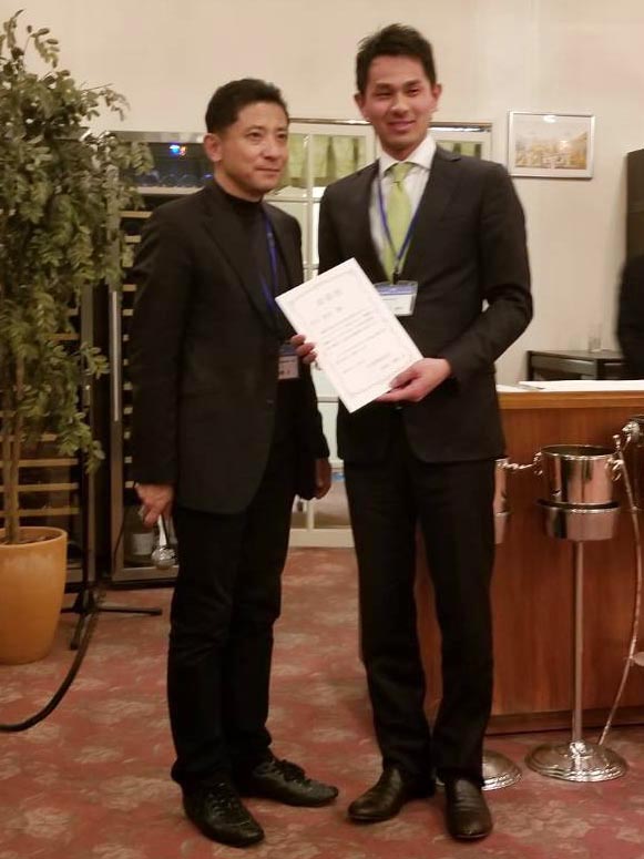 百々 悠介 先生が第5回骨免疫学会ウィンタースクール（1月23日～25日、Hotelマロウド軽井沢)で優秀演題賞を受賞しました